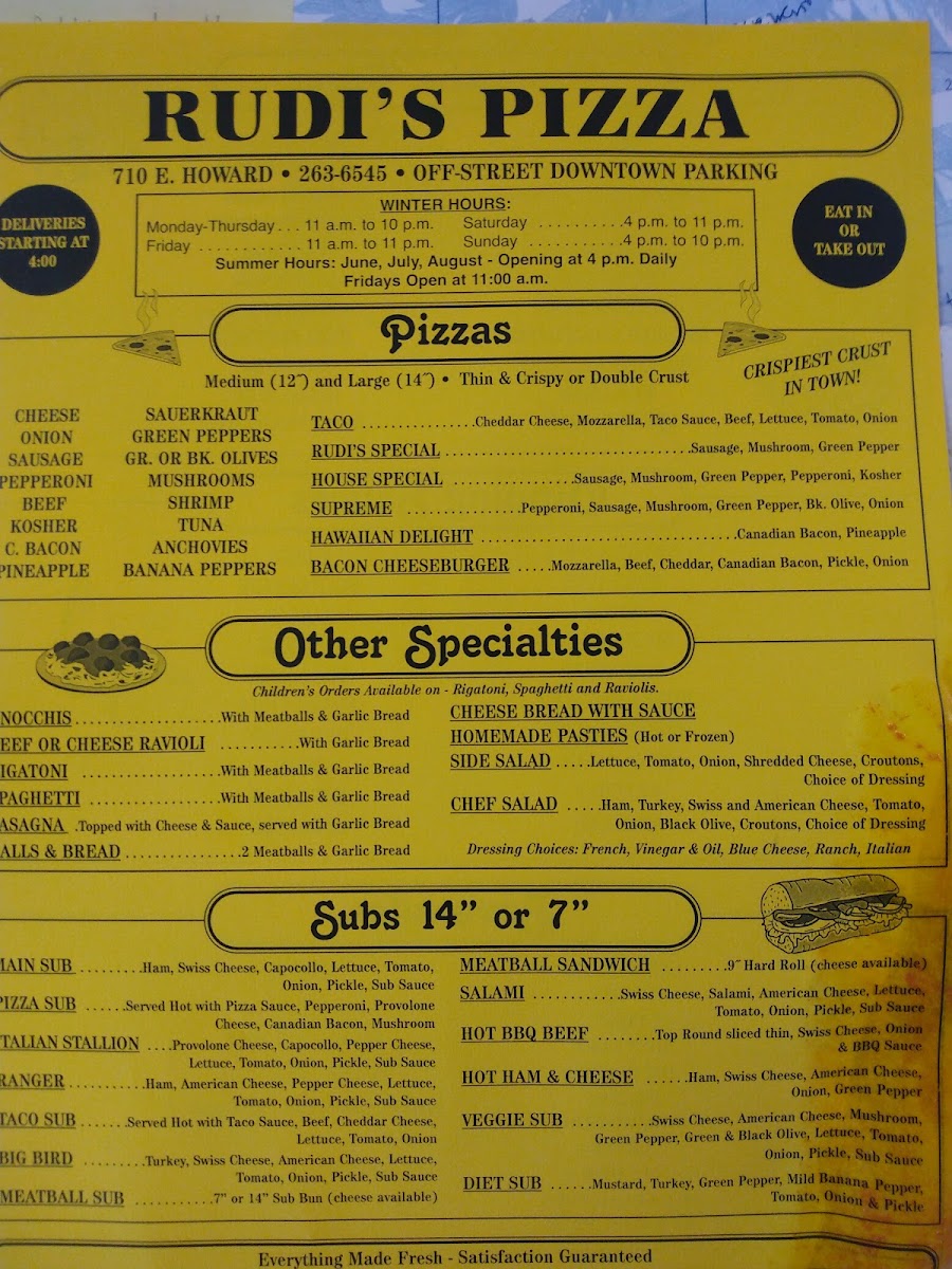 Rudi's Pizza - 3