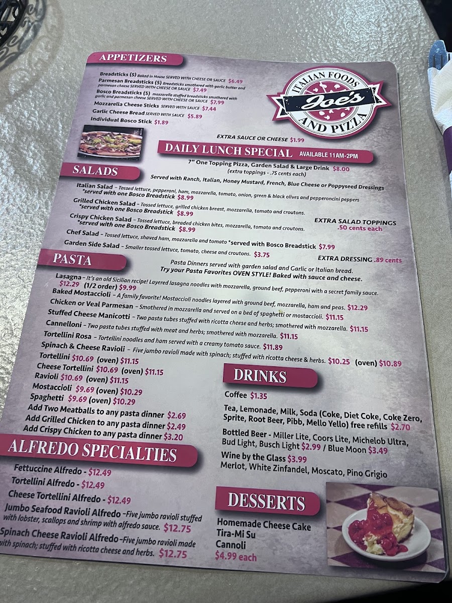 Joe's Italian Food & Pizza - 4