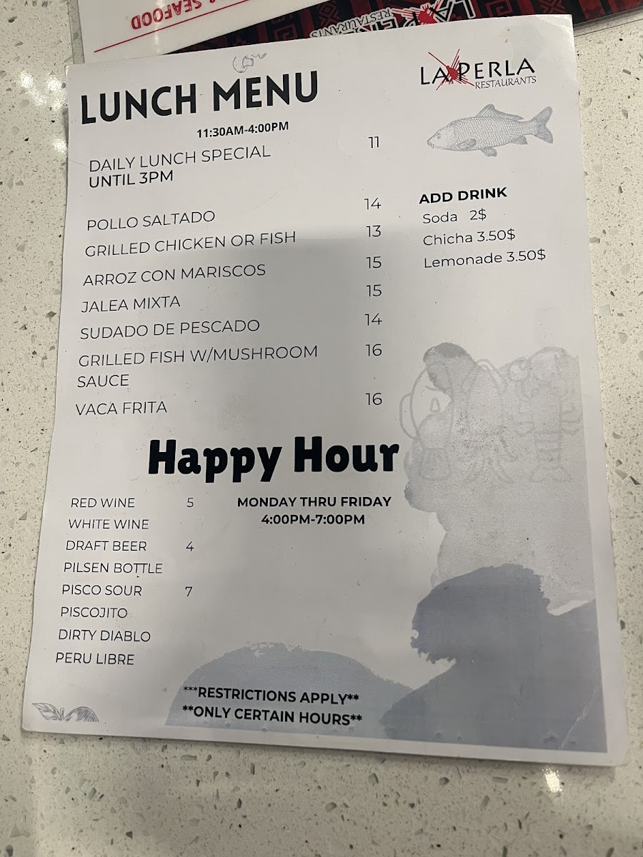 La Perla Seafood Bar & Grill - 1