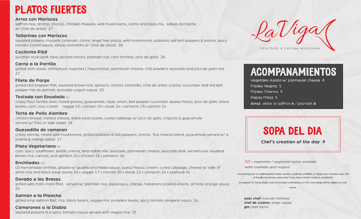 La Viga Seafood & Cocina Mexicana - 1