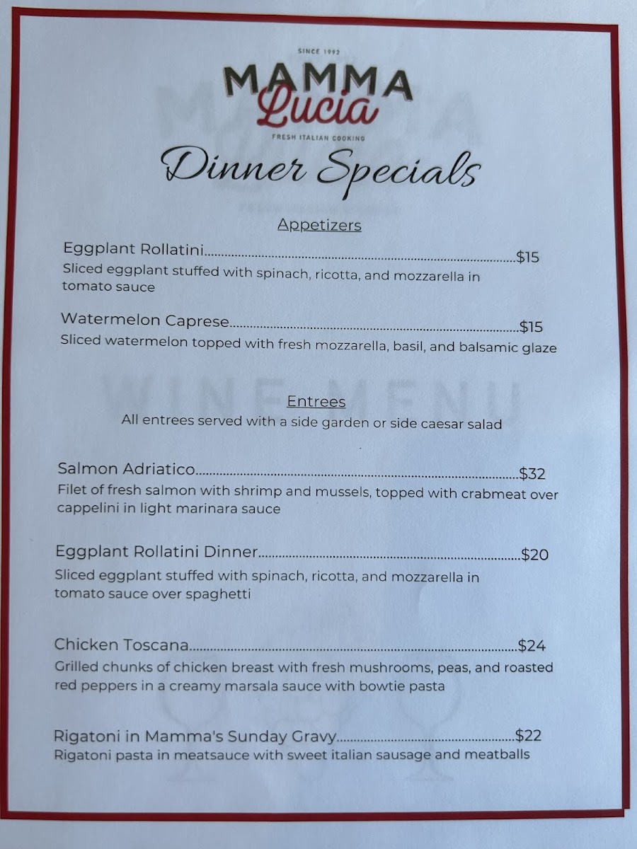 Mamma Lucia of Bethesda - 2