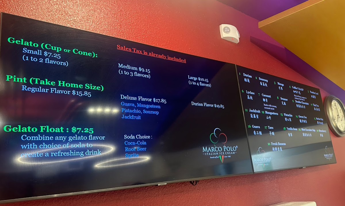 Marco Polo Italian Ice Cream - 1