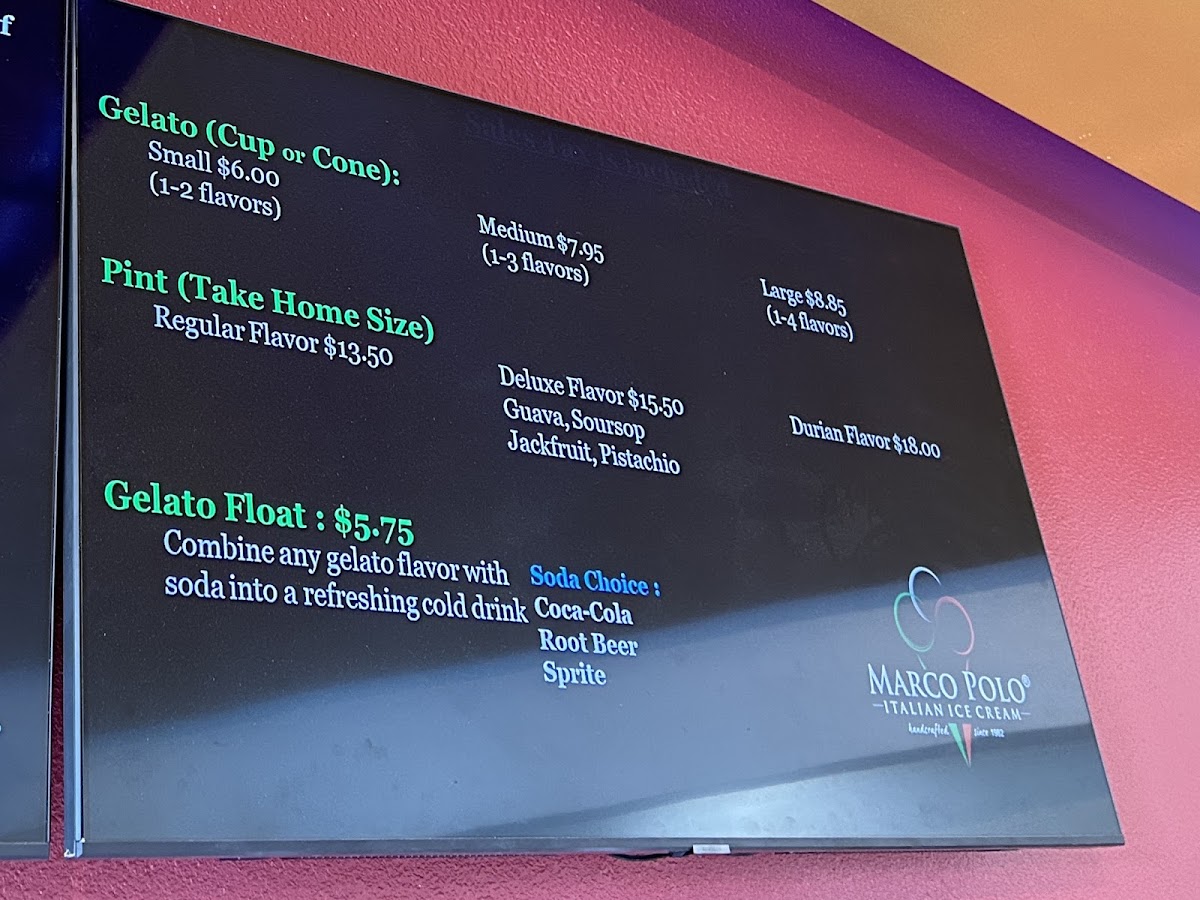 Marco Polo Italian Ice Cream - 8