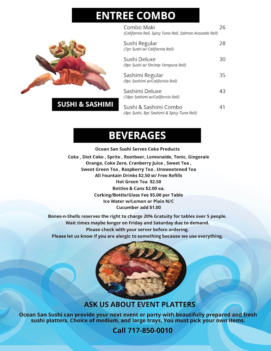 Ocean San Sushi LLC / Bones-n-Shells - 7