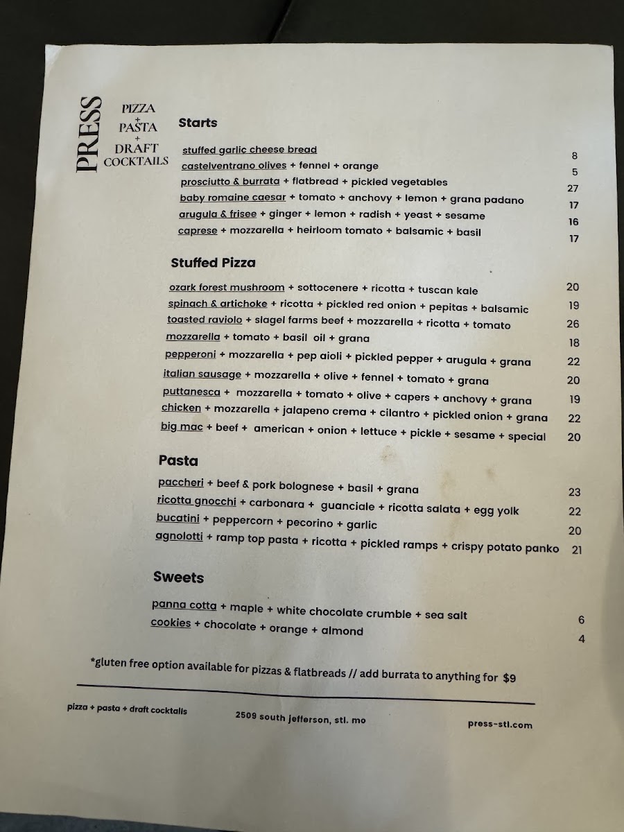 Press Pizza and Pasta - 5