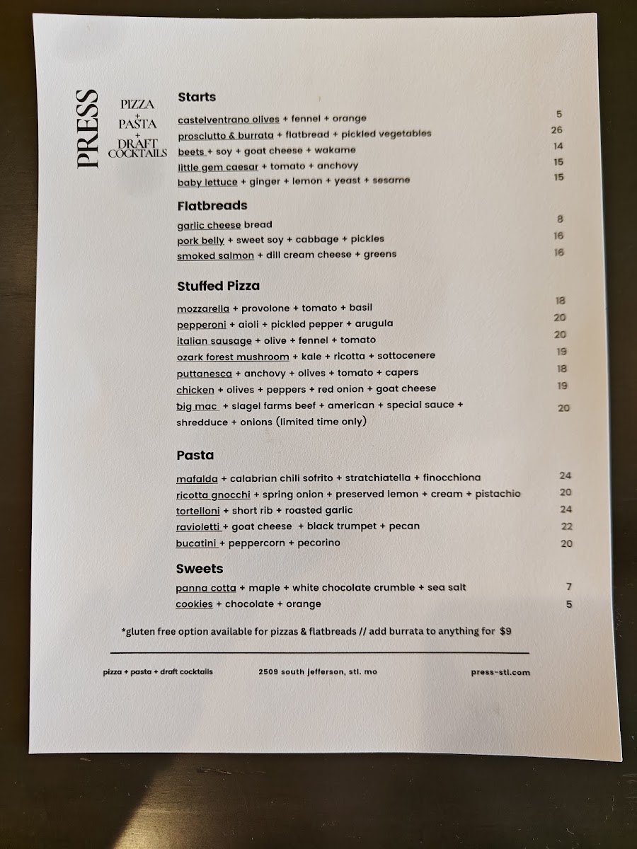 Press Pizza and Pasta - 8