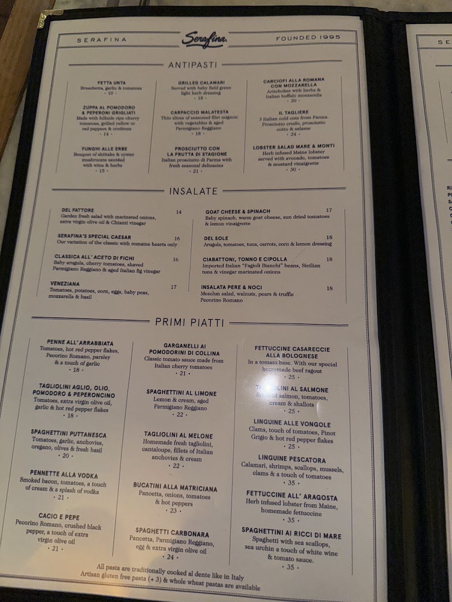 Serafina Osteria - 5