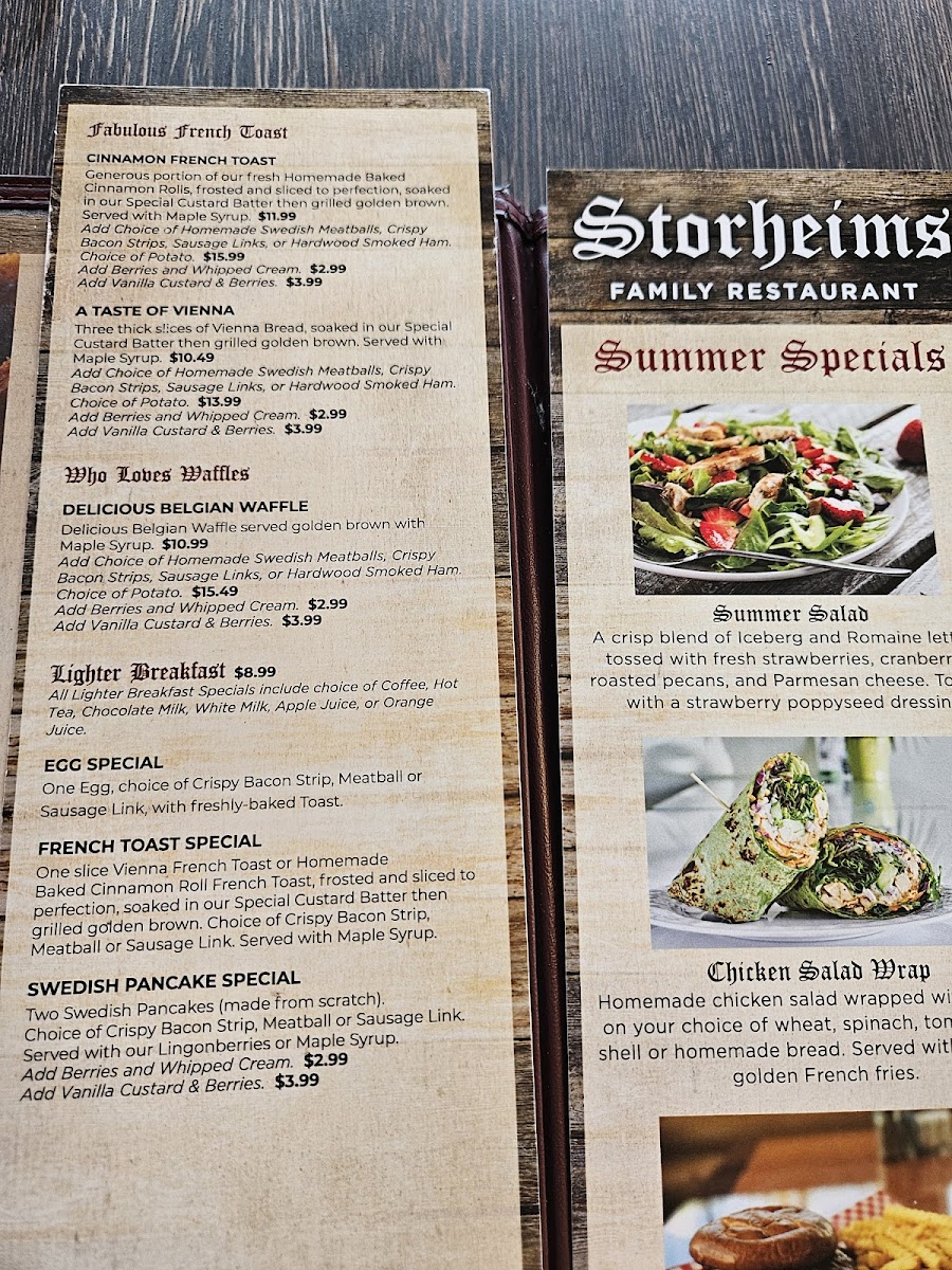 Storheims Family Restaurant - 1
