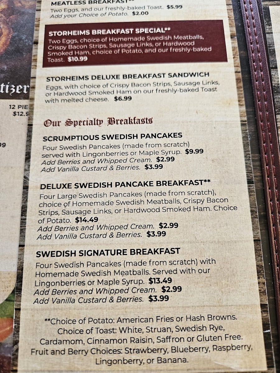 Storheims Family Restaurant - 4