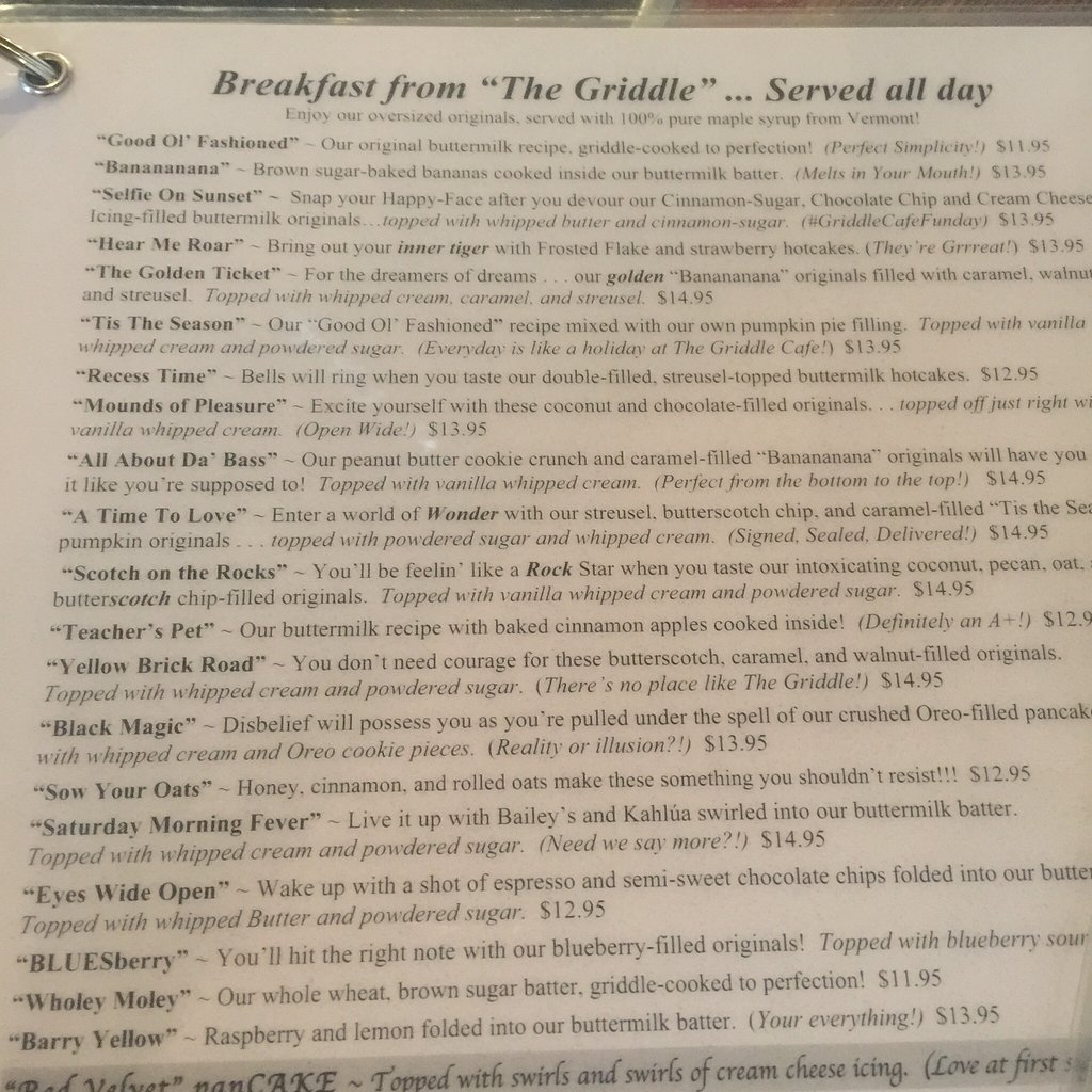 The Griddle Cafe - 5