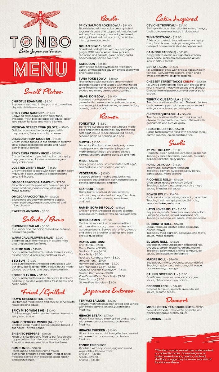 Tonbo Latin-Japanese Fusion - 1