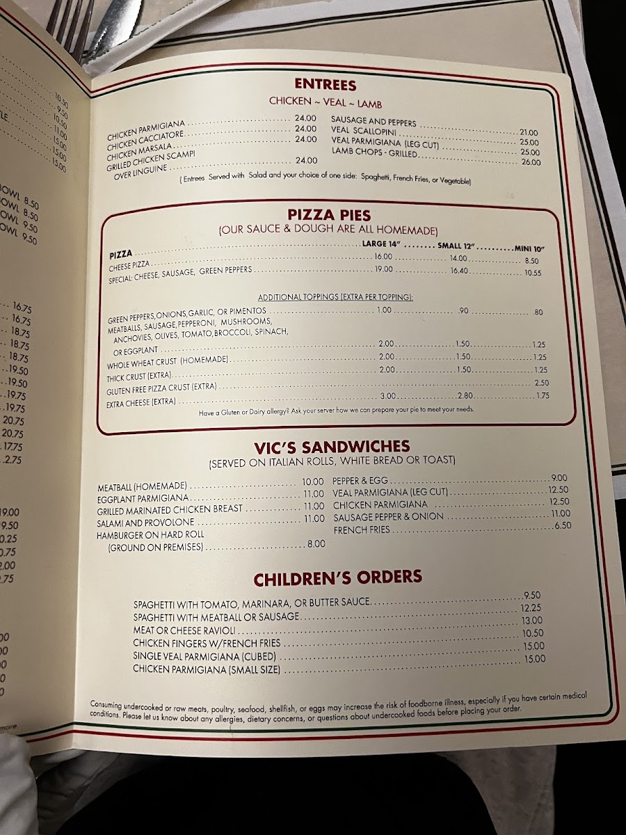 Vic's Italian Restaurant - 4