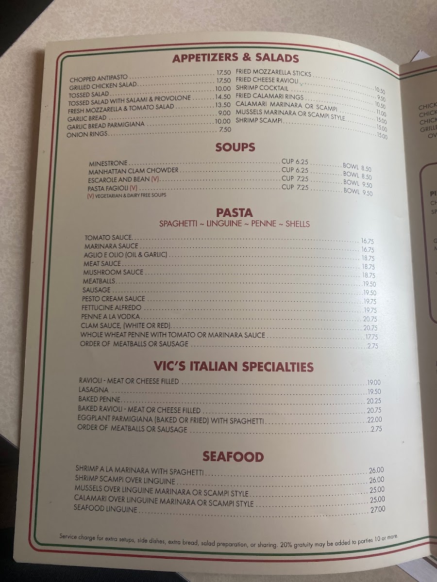 Vic's Italian Restaurant - 7