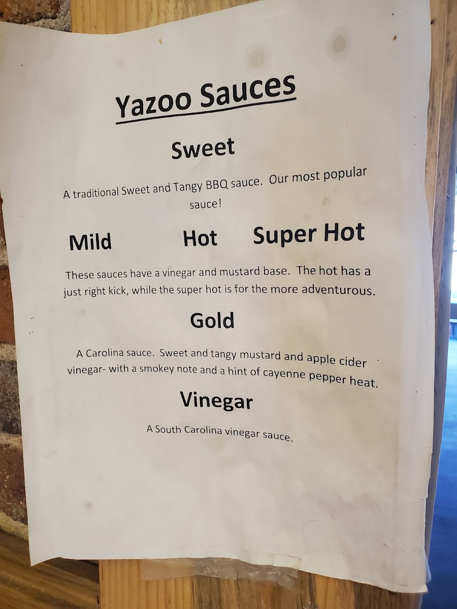 Yazoo BBQ Company - 2