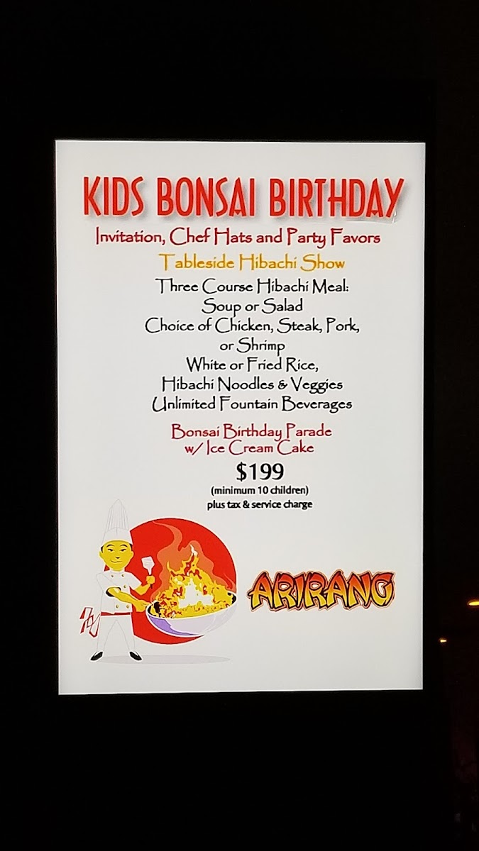 Arirang Hibachi Steakhouse - 6