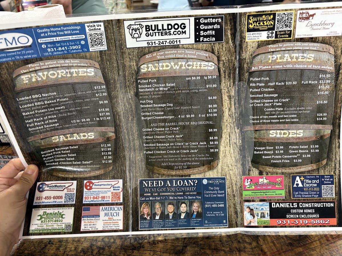 Barrel House BBQ - 1