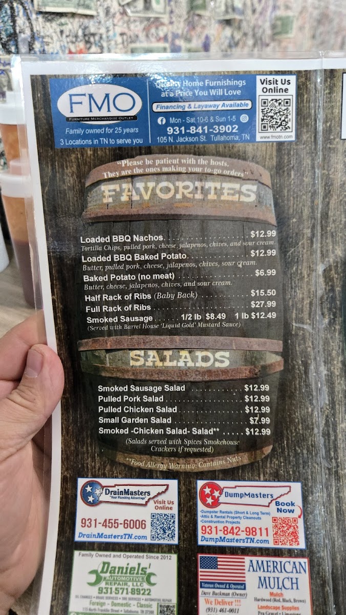 Barrel House BBQ - 10