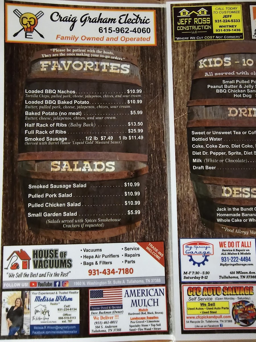 Barrel House BBQ - 5