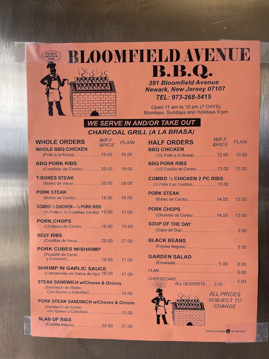 Bloomfield Avenue BBQ - 1