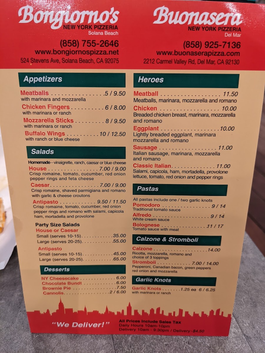 Buonasera New York Pizzeria - 8