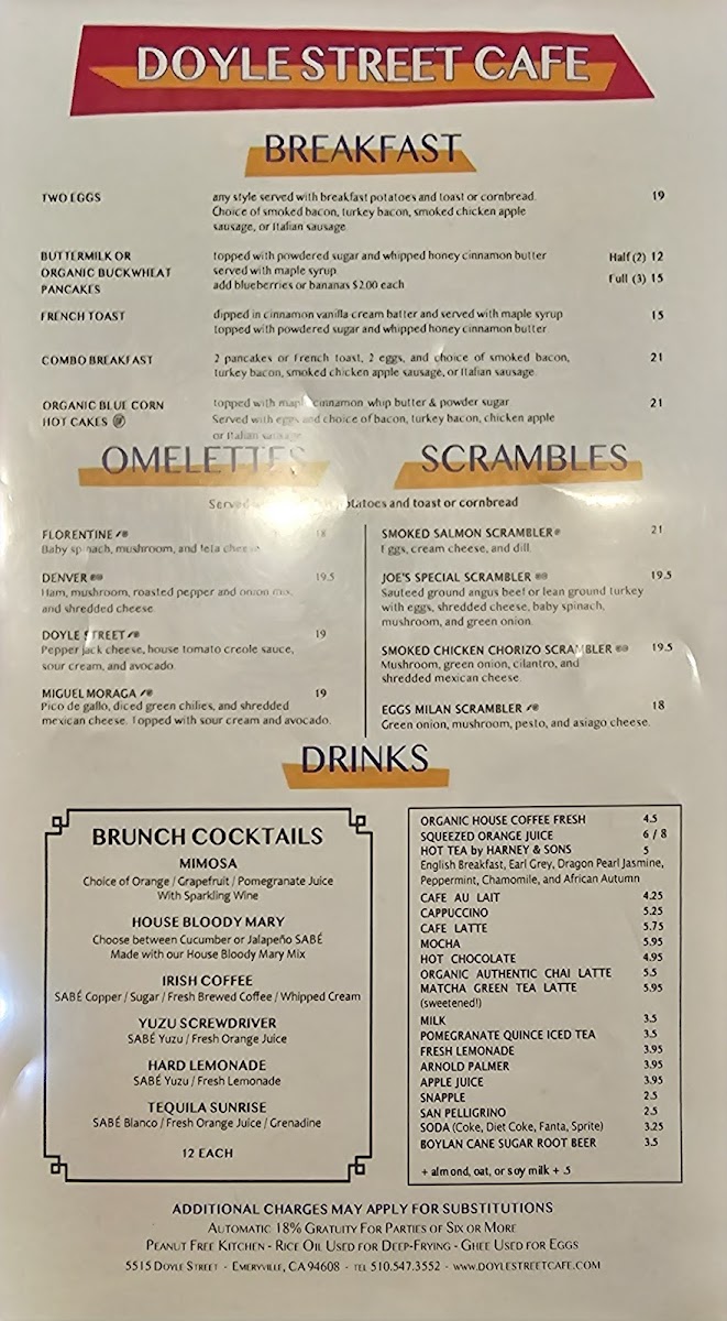 Doyle Street Cafe - 1