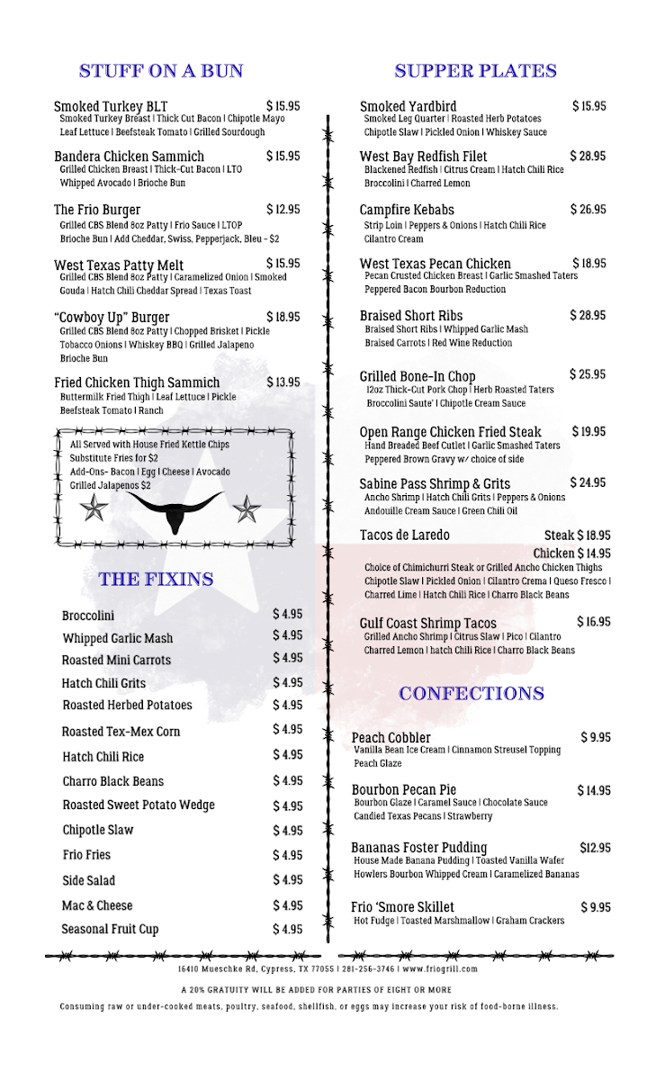 The Frio - Hill Country Grill & The Barn - 1