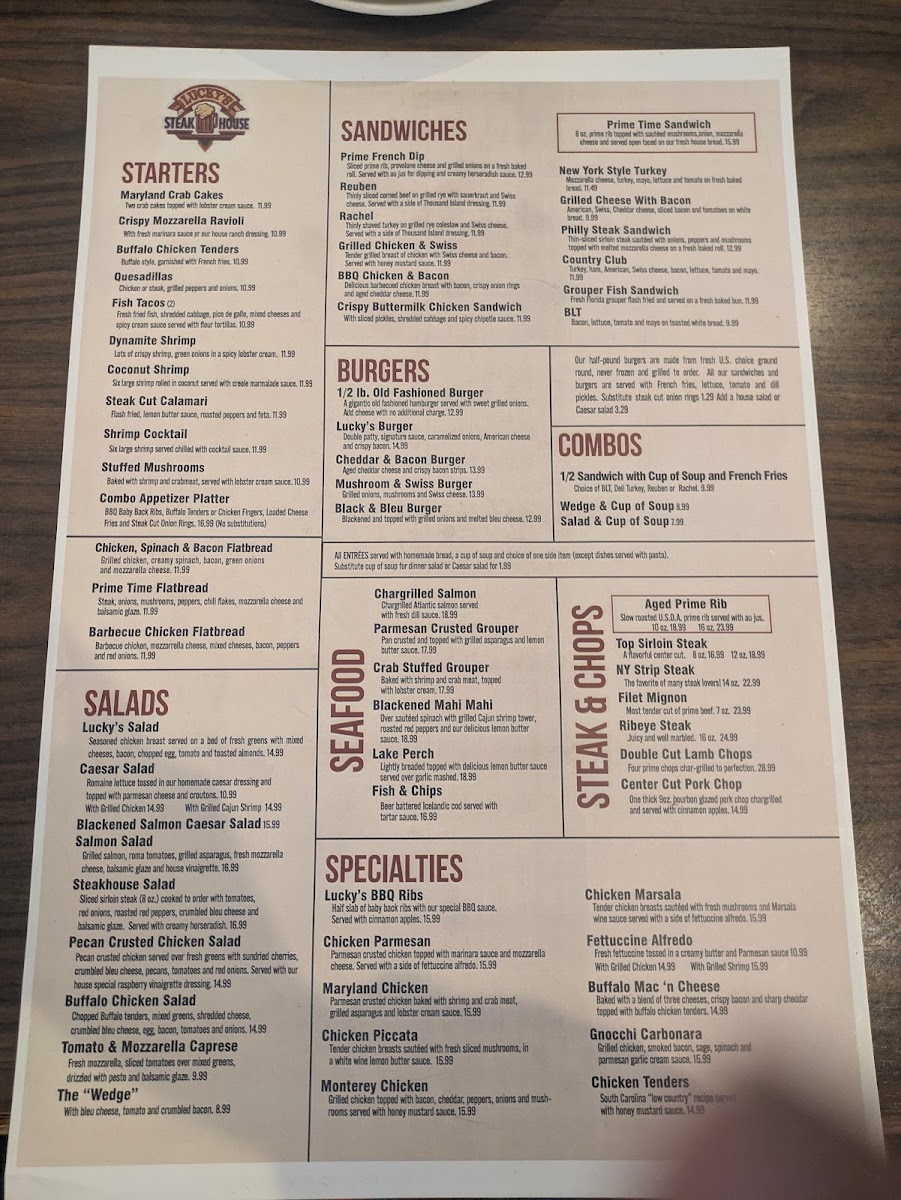 Lucky's Steakhouse - 1