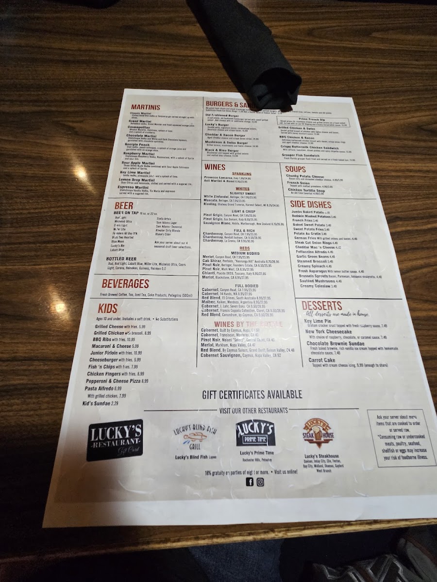 Lucky's Steakhouse - 3