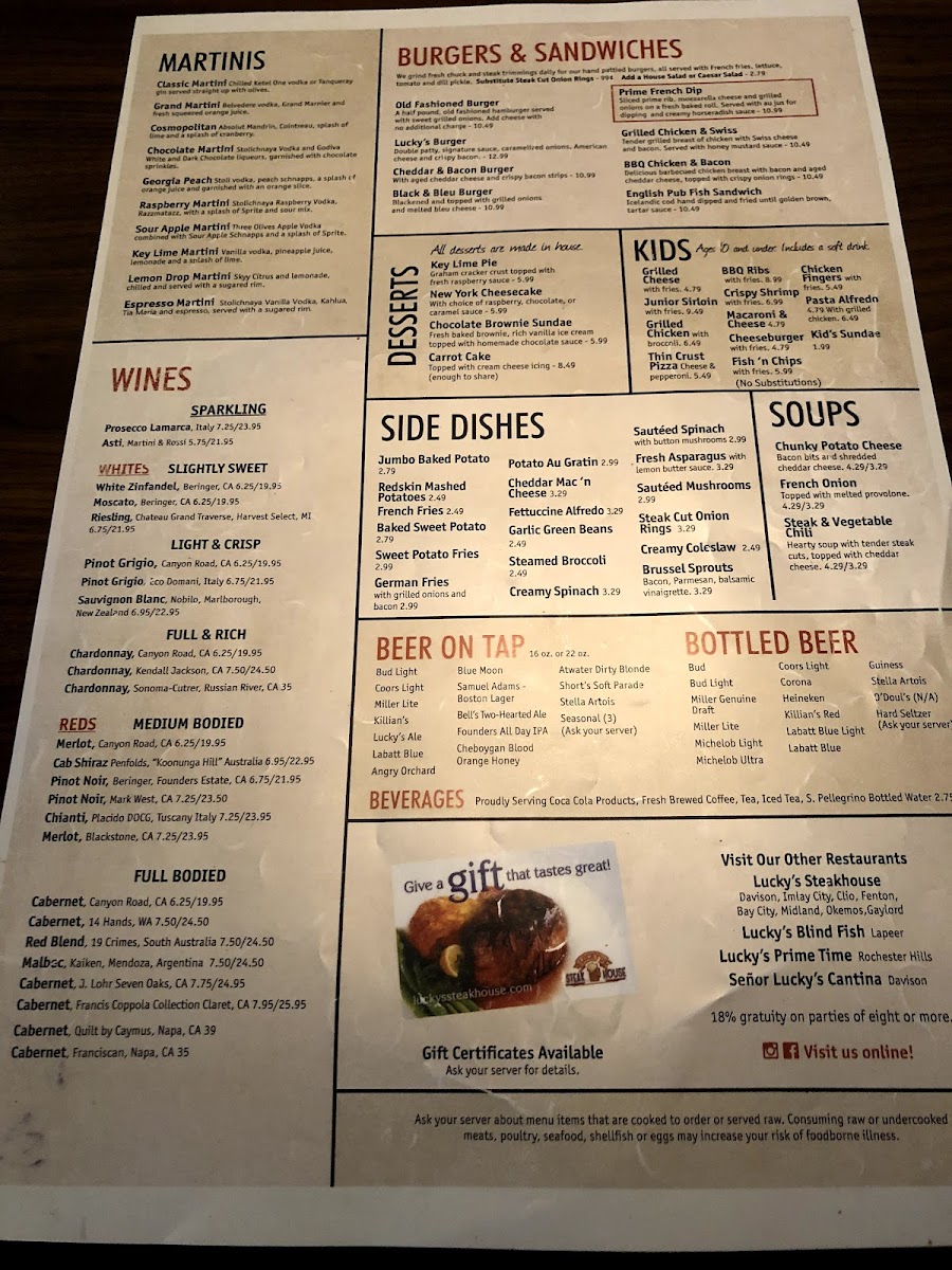 Lucky's Steakhouse - 8