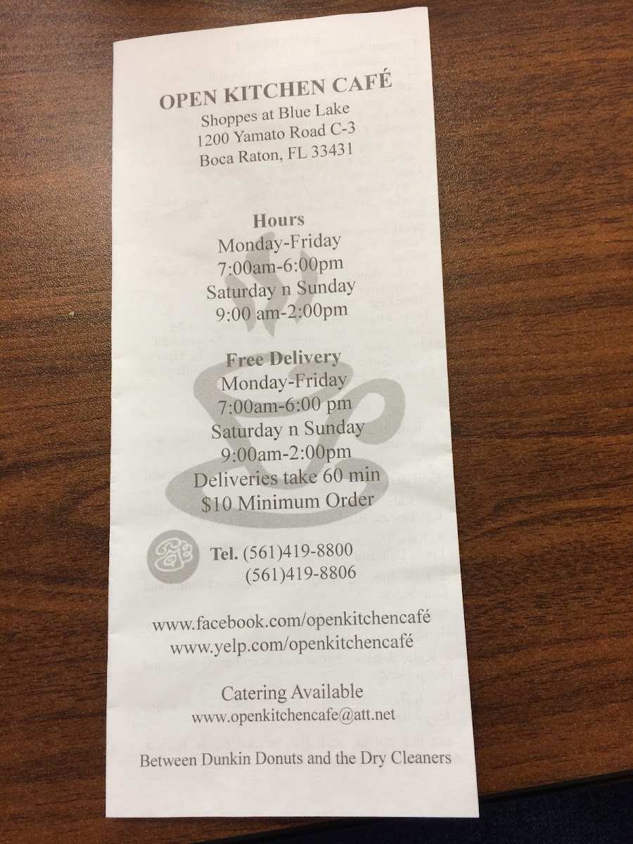 Open Kitchen Cafe - 1