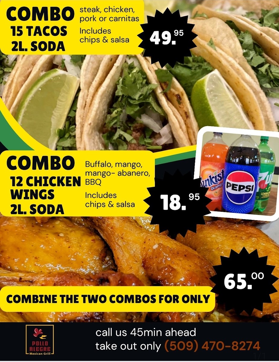Pollo Alegre Mexican Grill - 1