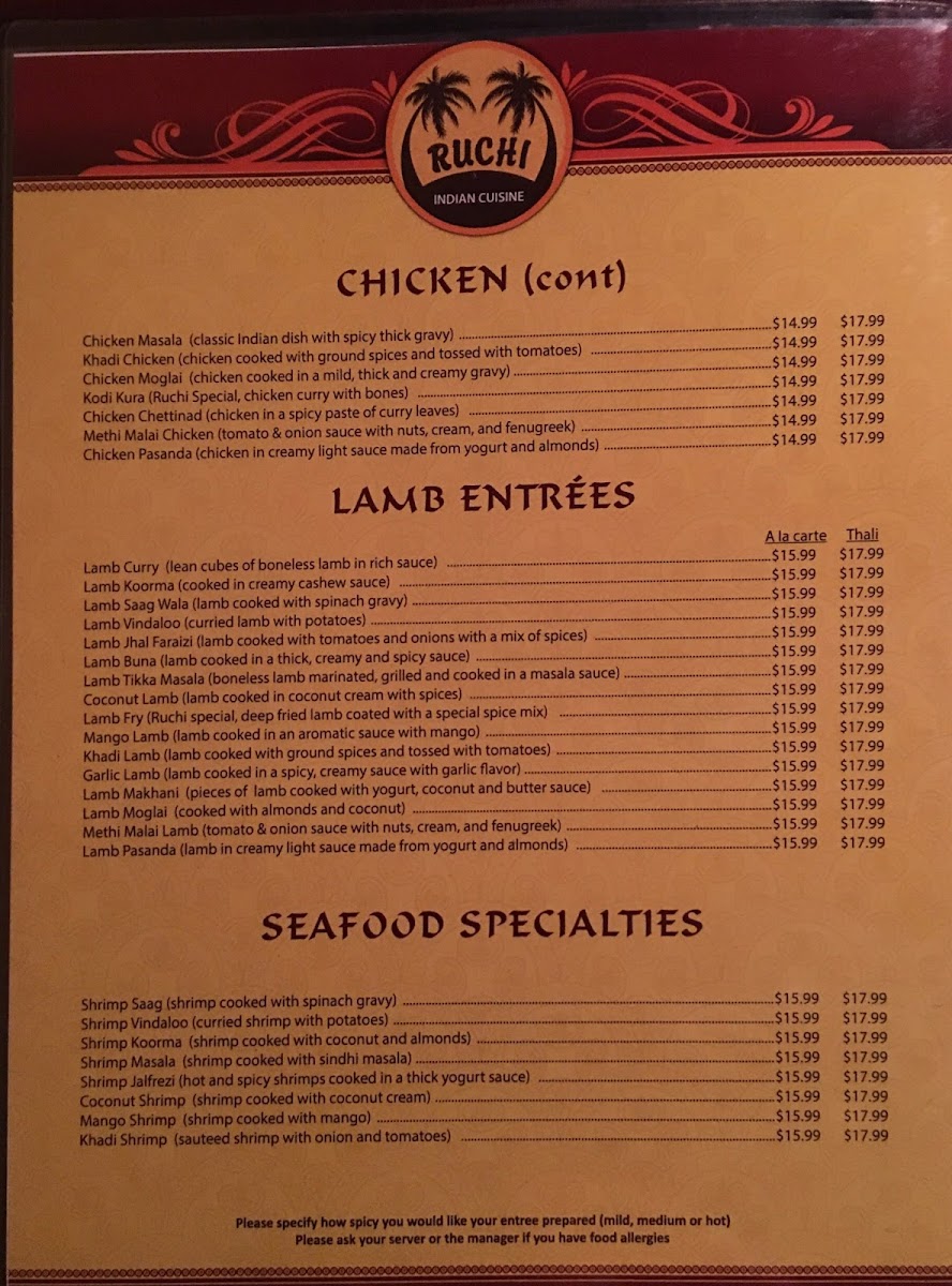 Ruchi Indian Cuisine - 3