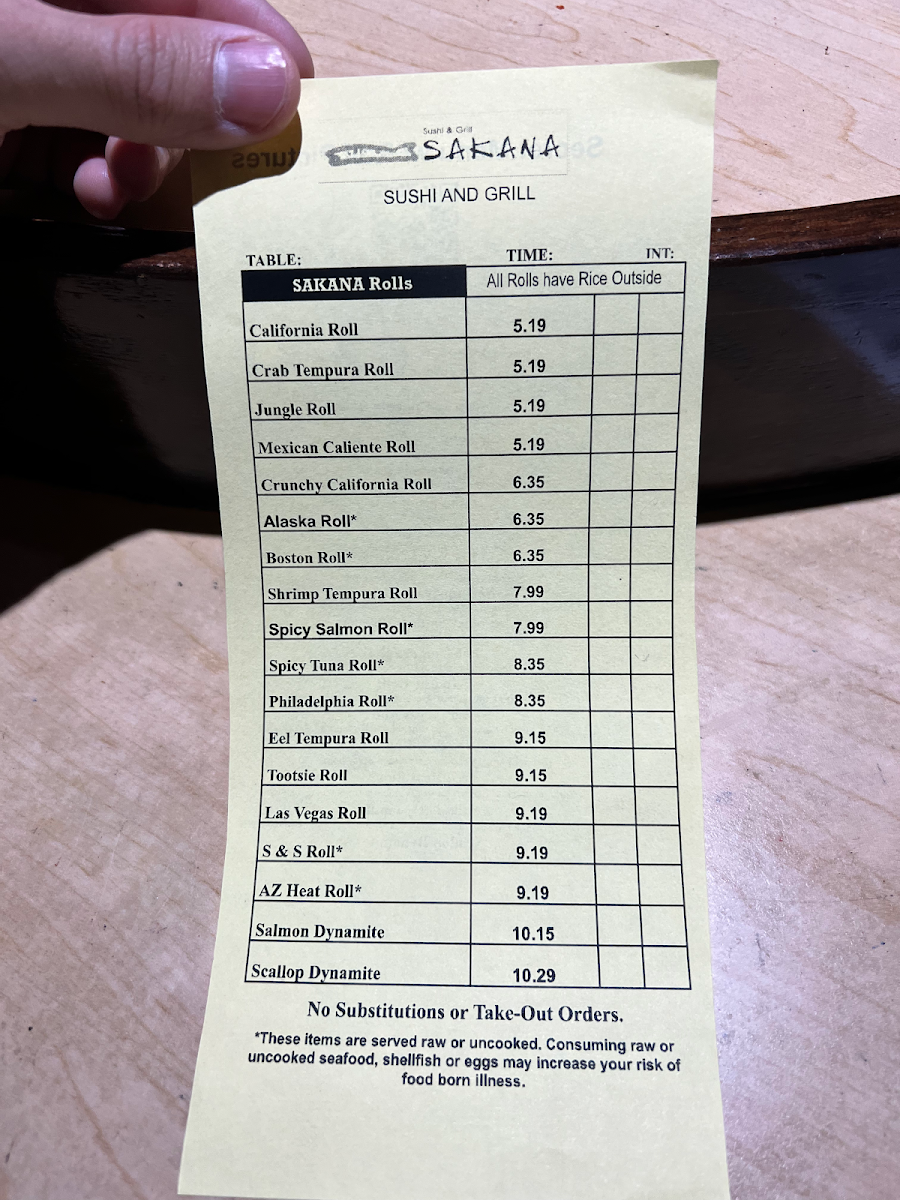 Sakana Sushi & Grill - 3