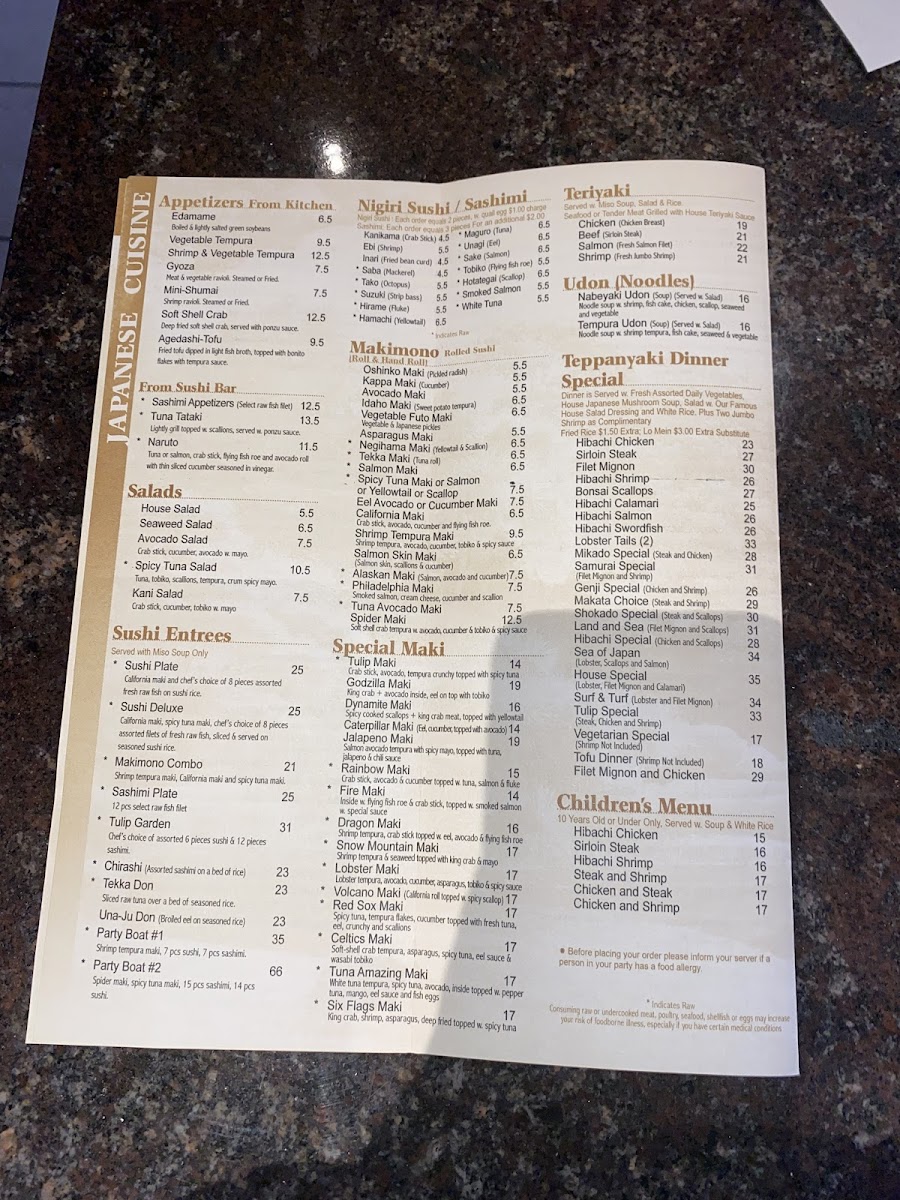 TULIP Lounge Hibachi Asian Cuisine - 5