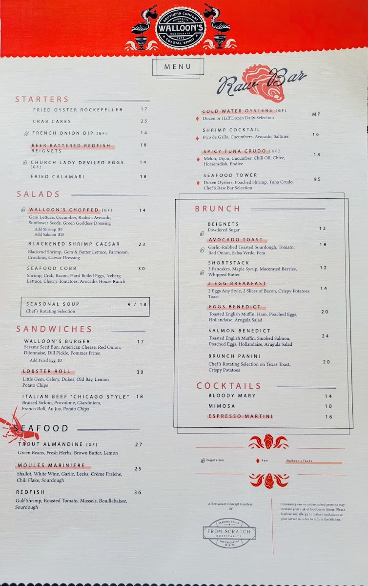 Walloon's Restaurant - 1