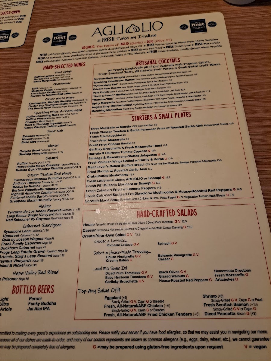 Agliolio ~ a FRESH Take on Italian - 5