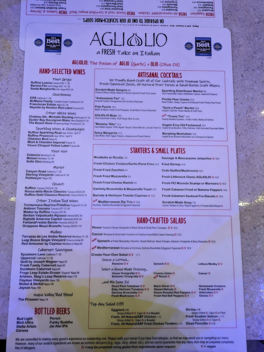 Agliolio ~ a FRESH Take on Italian - 9