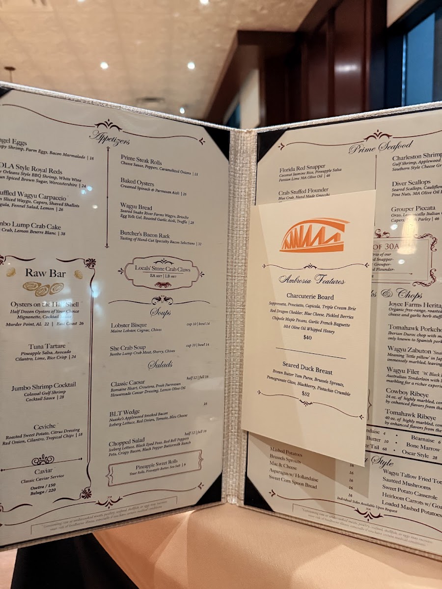 Ambrosia 30A Prime Seafood & Steaks - 4