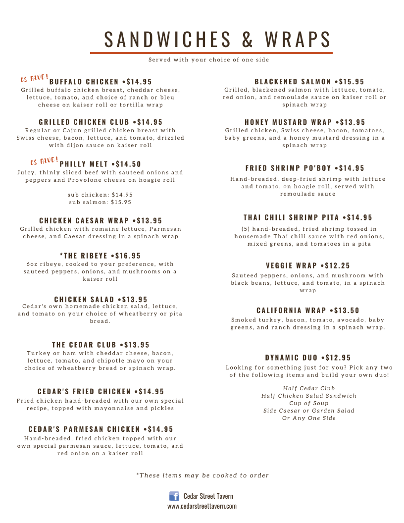 Cedar Street Tavern - 1