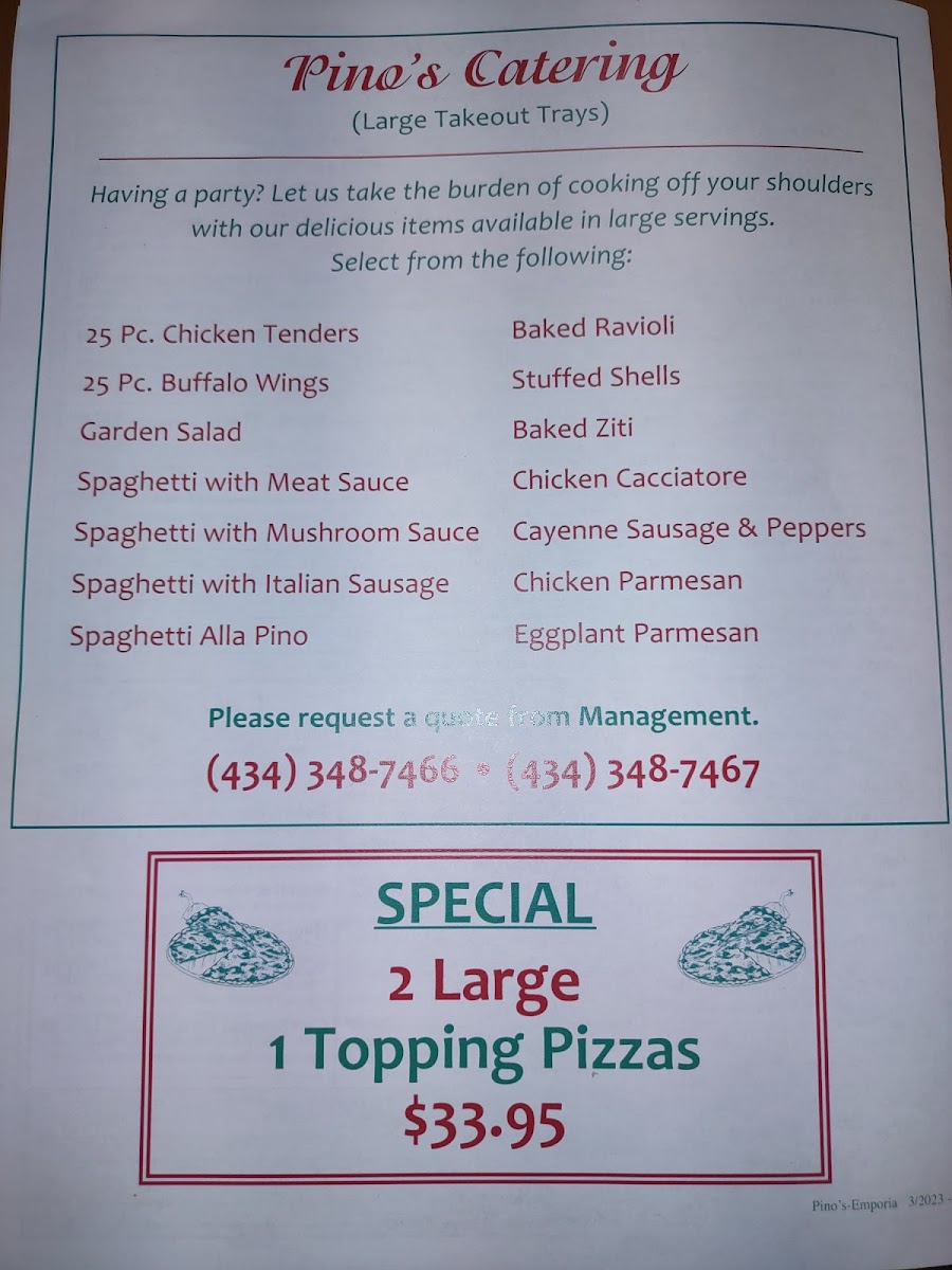 Pino's Pizza & Italian - 5