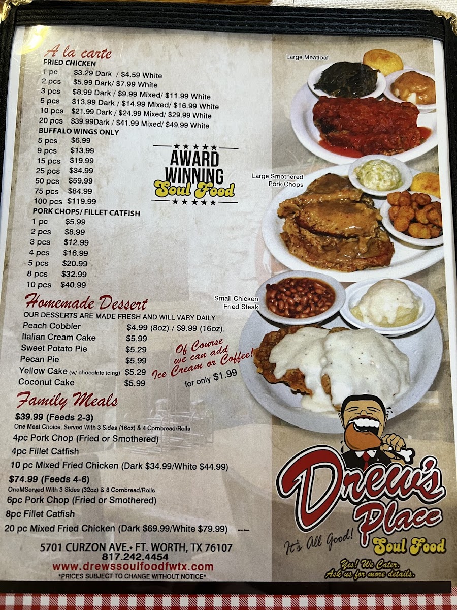 Drew's Place Soulfood - 1