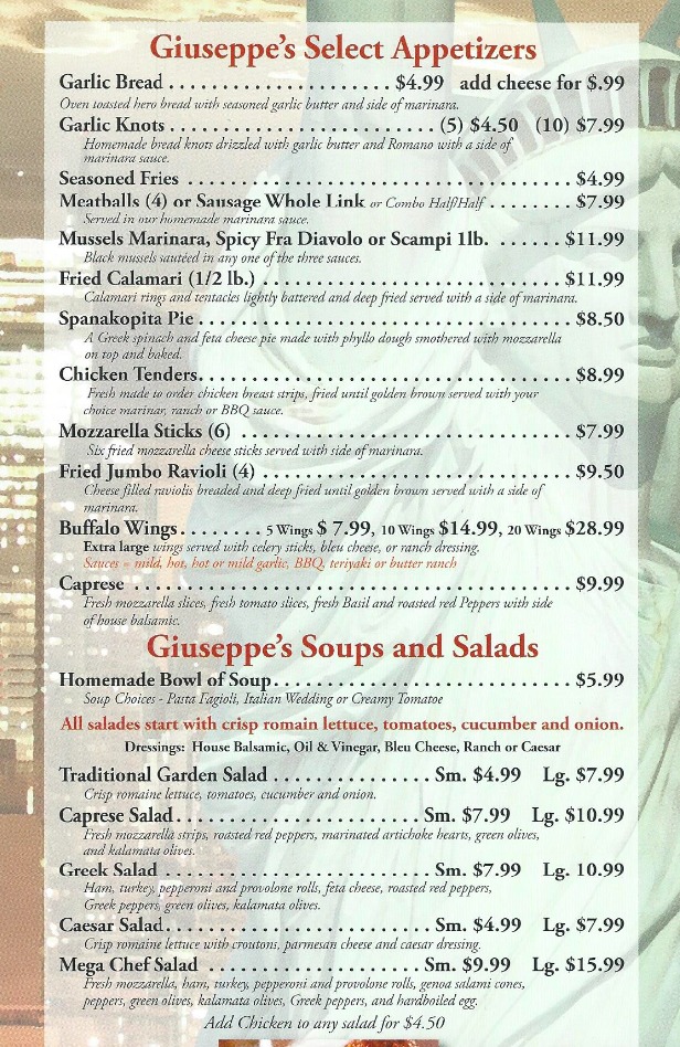 Giuseppe's NY Pizza & Pasta Express - 5