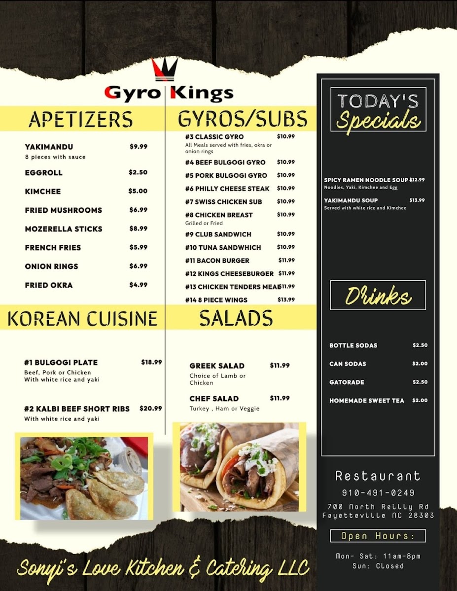 Gyro Kings / SonYi's Love Kitchen LLC - 1
