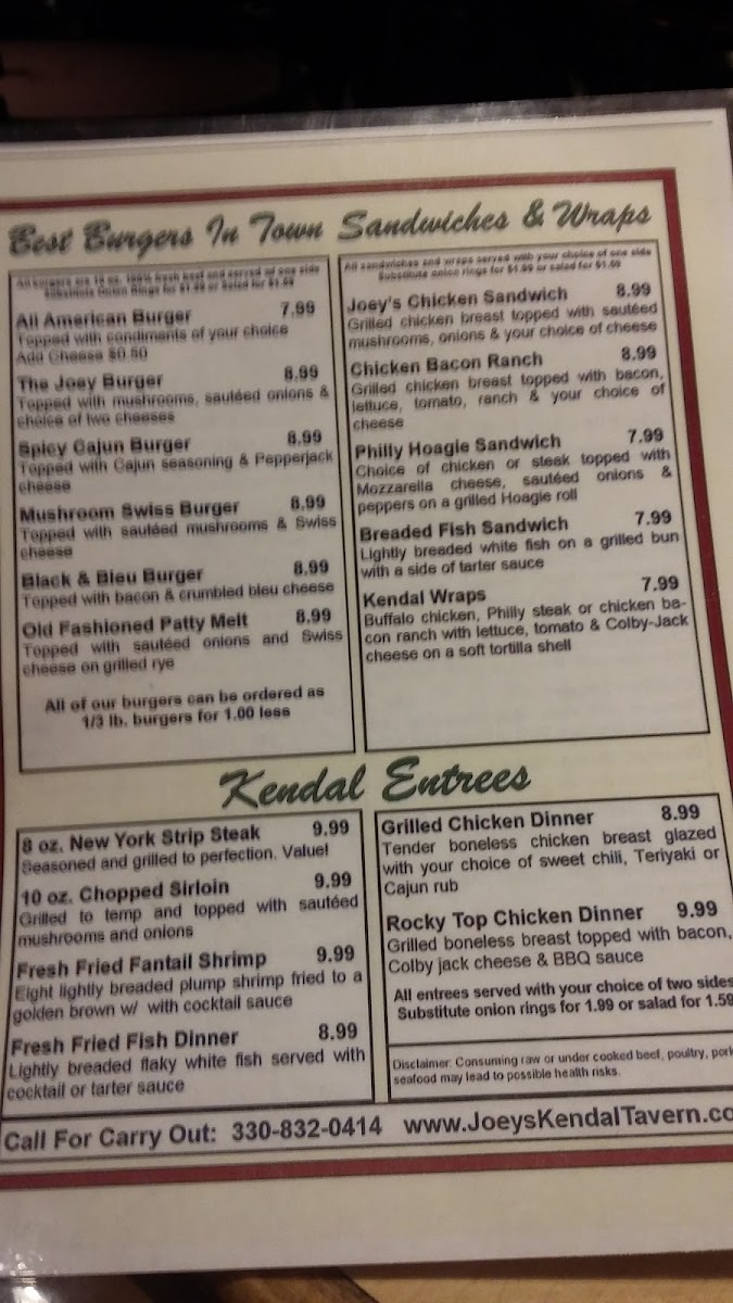 Joey's Kendal Tavern - 8