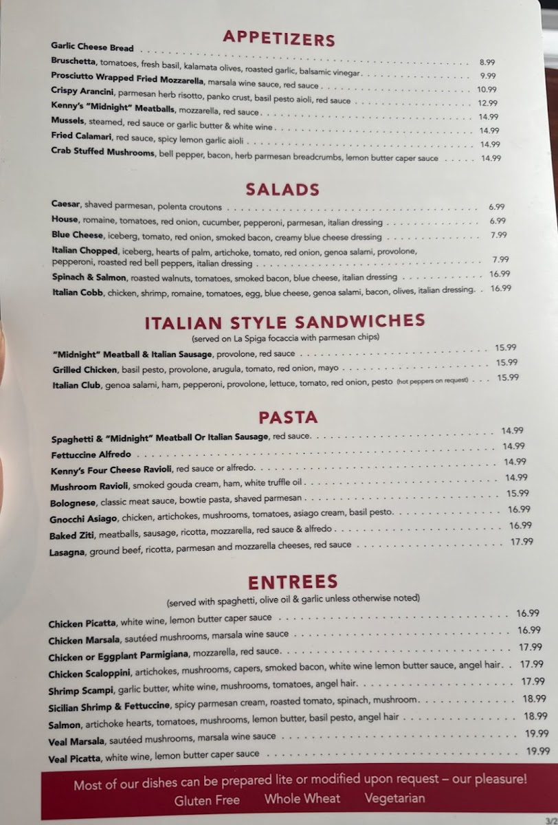 Kenny's Italian Kitchen - 1