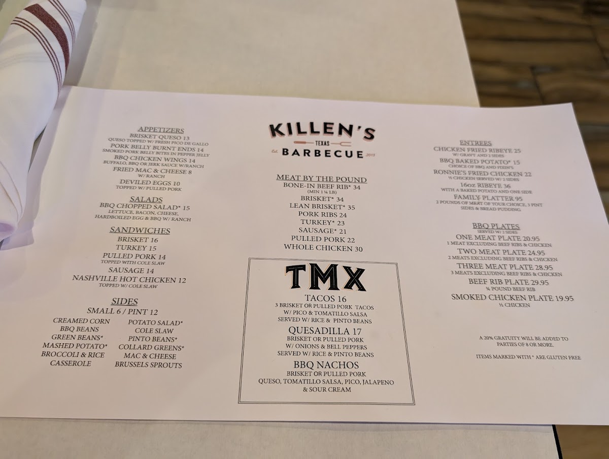 Killen's Barbecue - 1