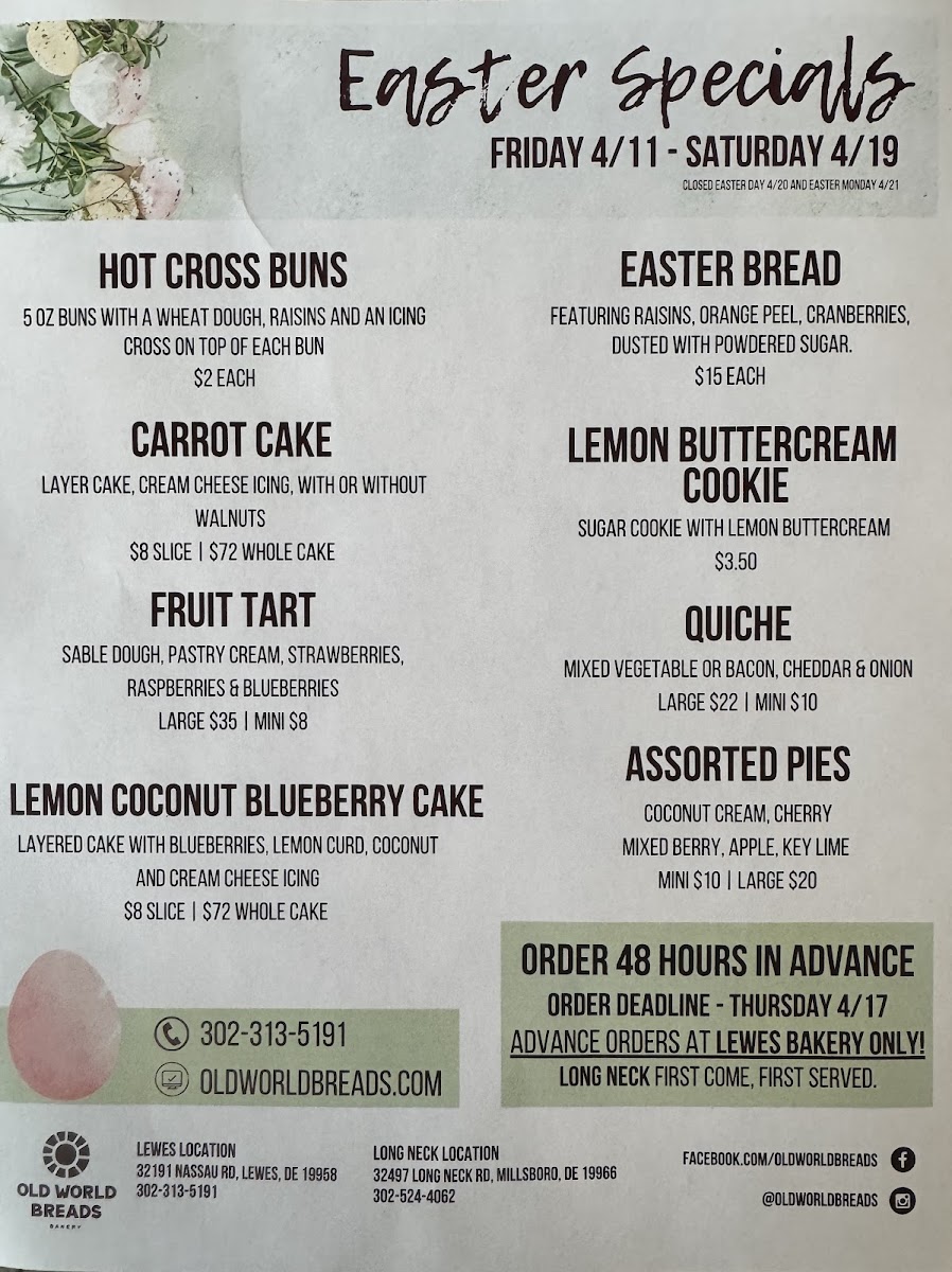 Old World Breads Bakery - 1