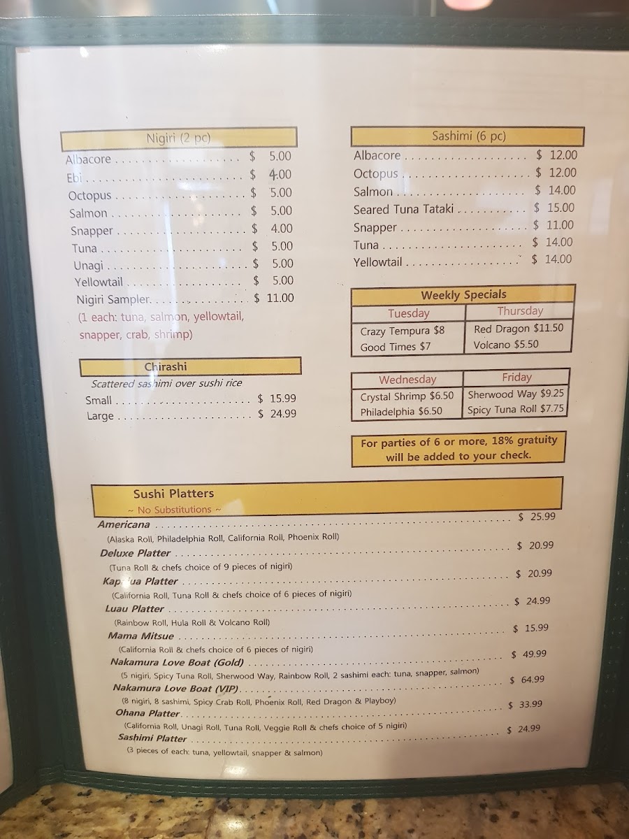 Nakamura Sushi House - 9