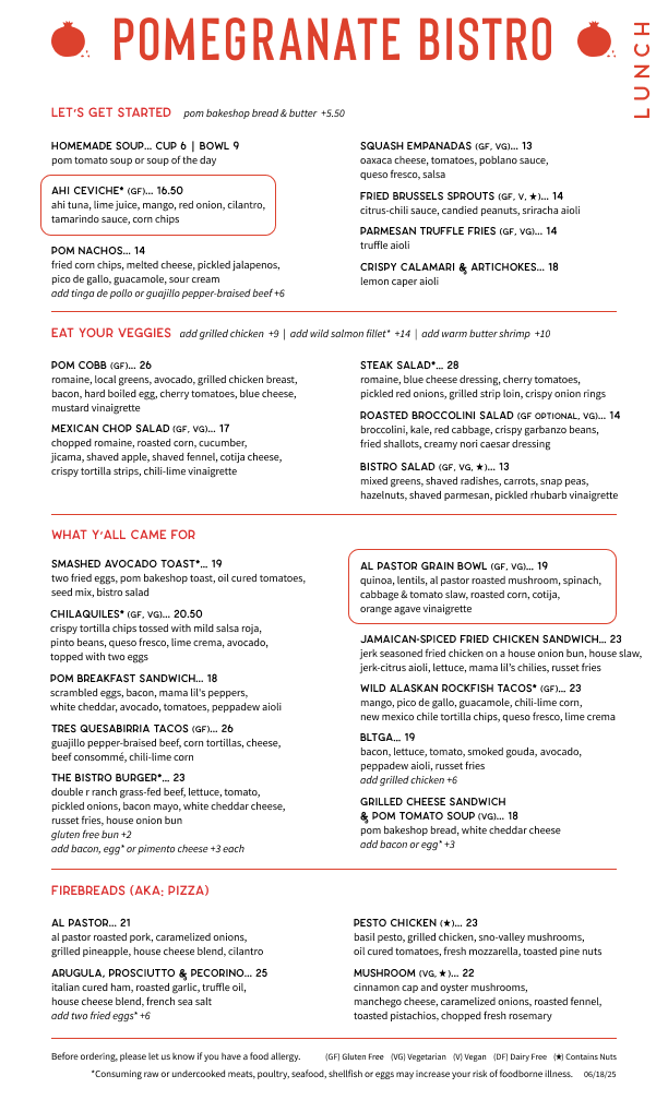 Pomegranate Bistro - 6