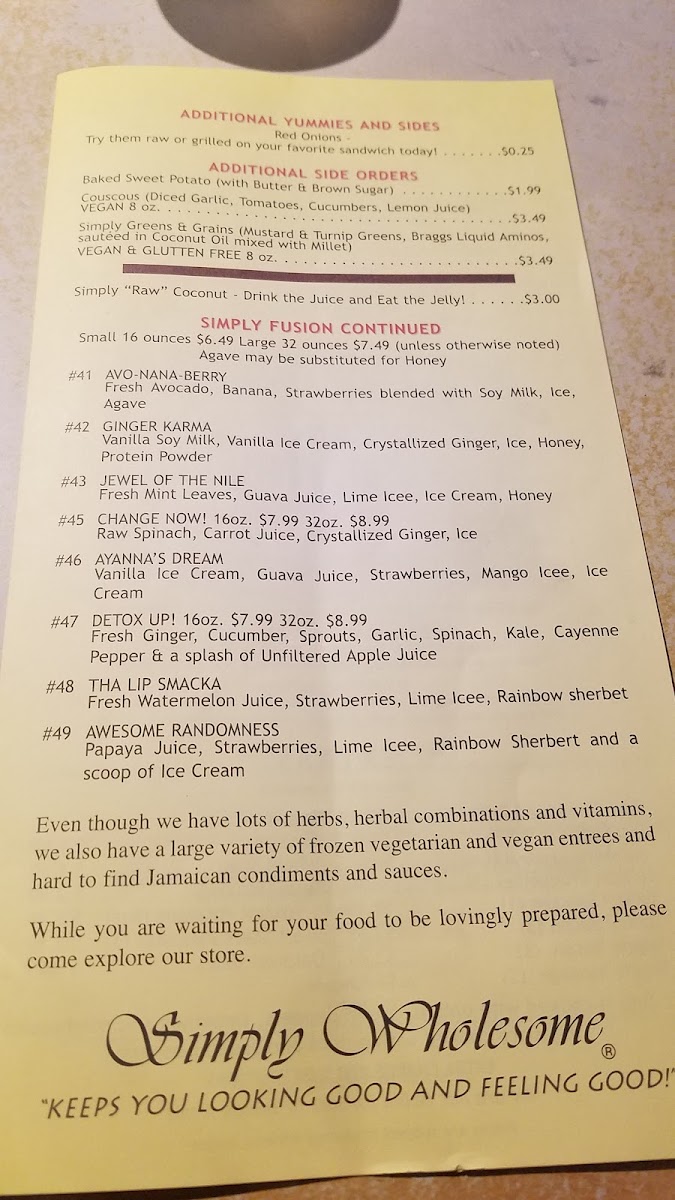 Simply Wholesome - 10